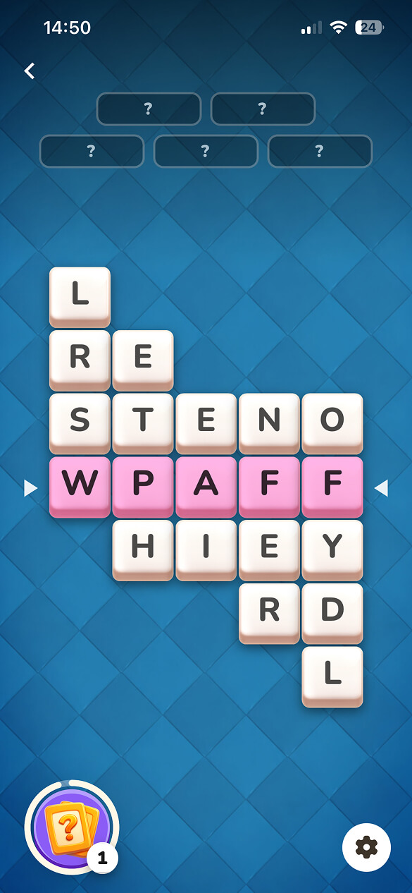 Slide Cafe word hunt screenshot