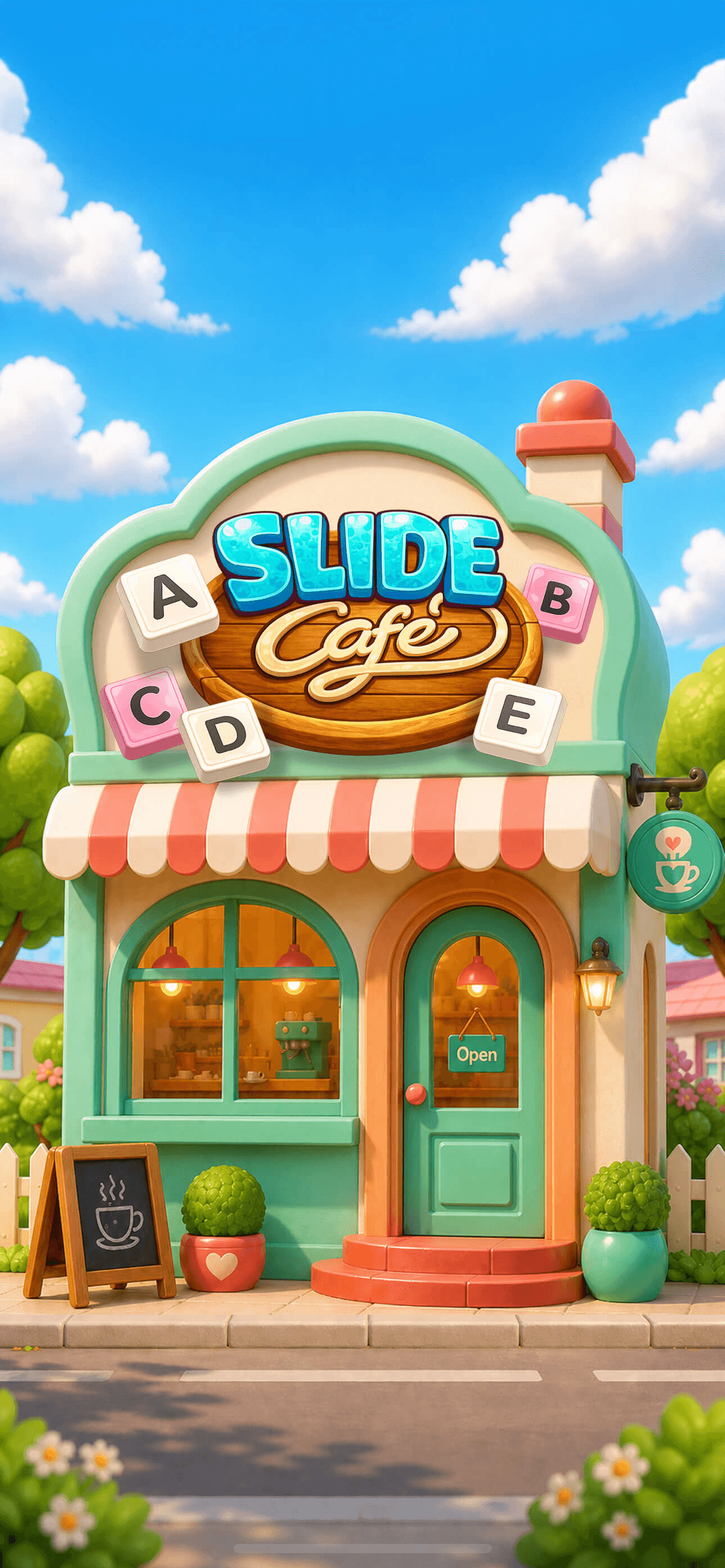Slide Cafe splash screen screenshot