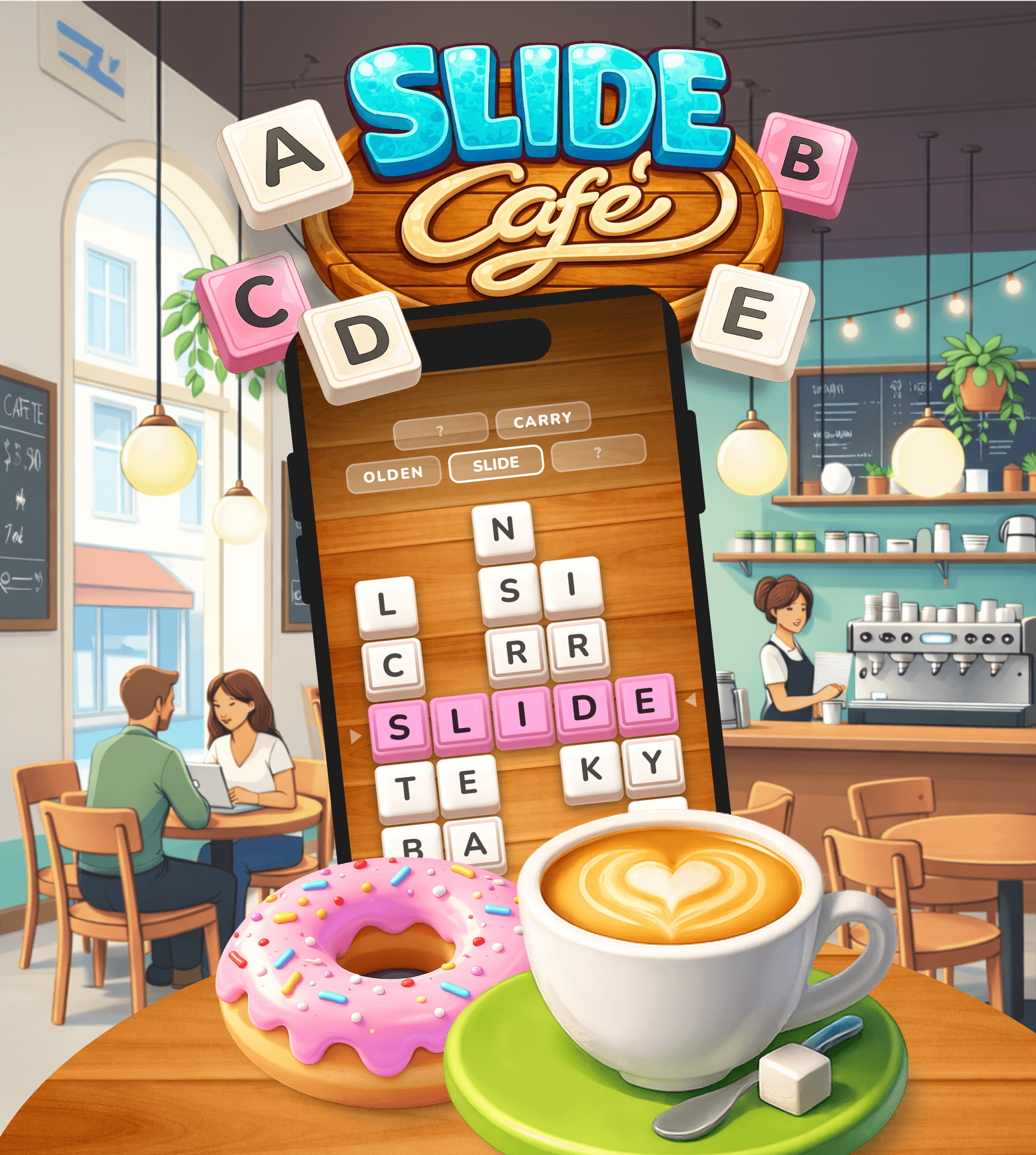 Slide Cafe key art